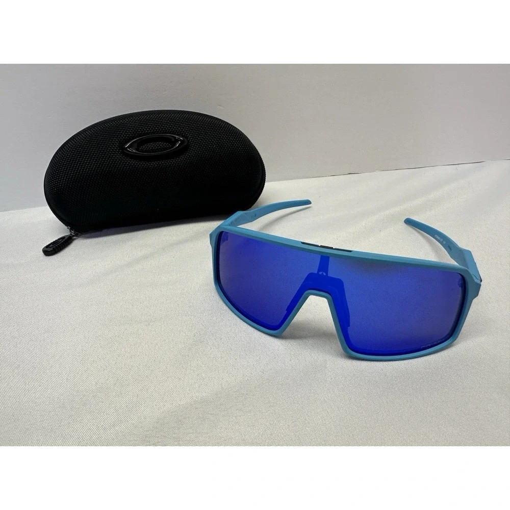 Oakley SUTRO Sunglasses OO9406-0737 Sky Blue Frame Prizm Sapphire Lenses (NEW)